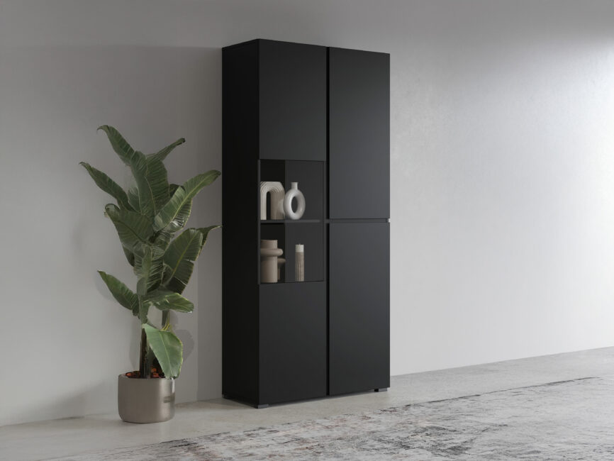 Bookcase Alfere 110 (Black)