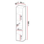 Wall shelf Donos (Cashmere)