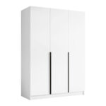 Wardrobe Closico Decoron I (Black)