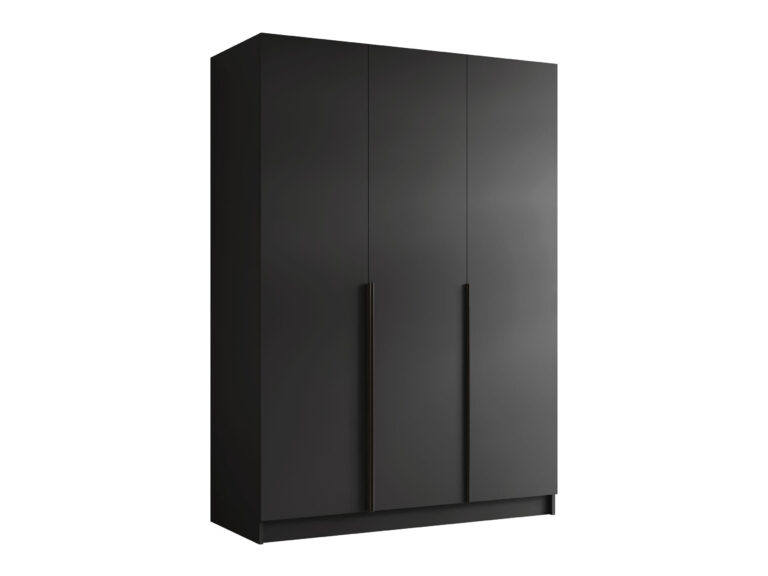 Wardrobe Closico Decoron I (Black)