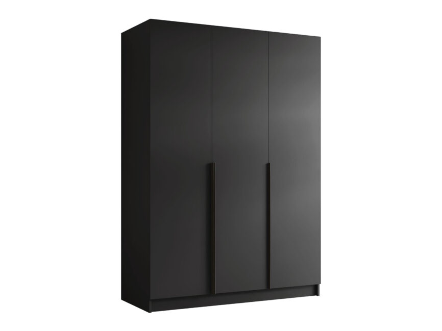 Wardrobe Closico Decoron I (Black)