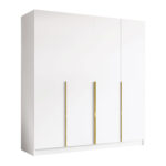 Wardrobe Closico Navor I (White)