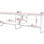 TV stand Comfivo Solos