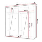 Wardrobe Hartford 636