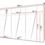 Wardrobe Hartford 637 (Walnut)