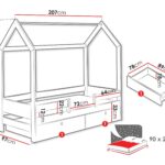 Bed Henderson 171 (Pine)