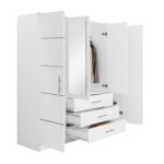 Wardrobe Dortivu (White)