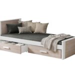 Bed Henderson 116 (White + Sonoma oak)
