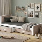 Bed Henderson 116 (White + Sonoma oak)
