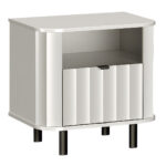 Bedside table Larala 107 (Grey beige)
