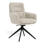 Chair Norsica 1034 (Beige + Black)