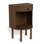 Bedside table Norsica 987 (Dark oak)