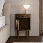 Bedside table Norsica 987 (Dark oak)