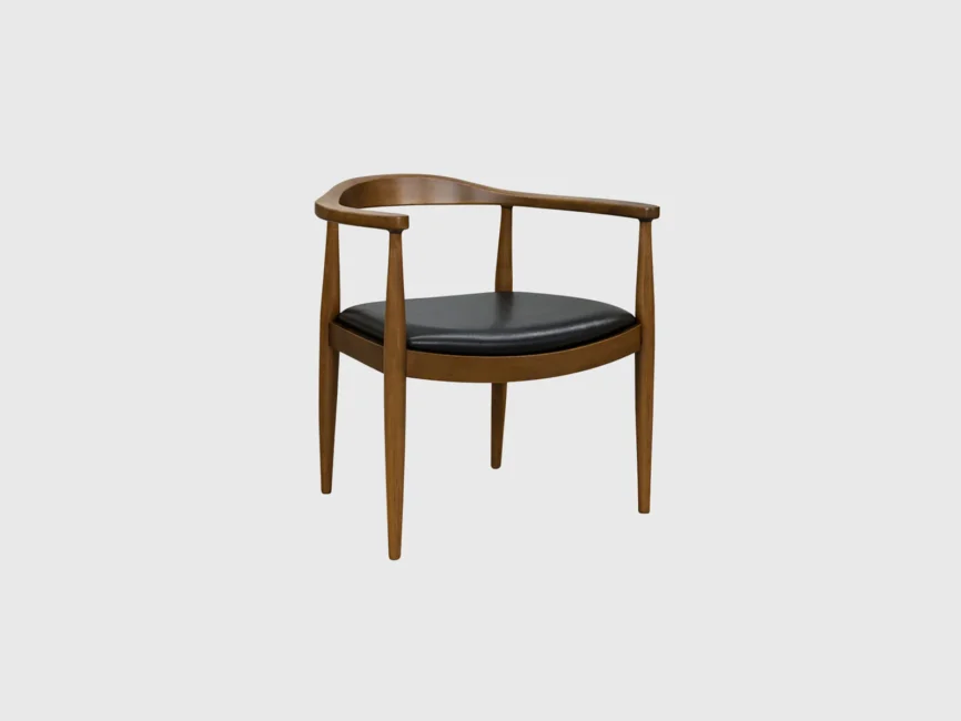 Wooden Armchair - MOB 132J