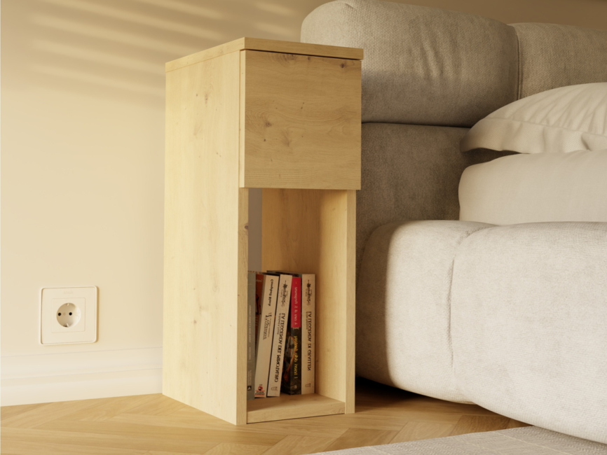 Bedside Table Mandeville 304 Artisan Oak image 2