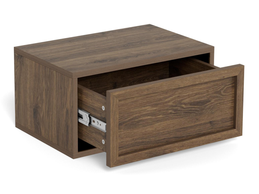 Bedside Table Oakland 104 Dark wood image 2