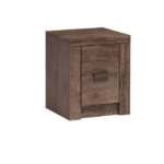 Bedside Table Serfeno 118 Dark ash