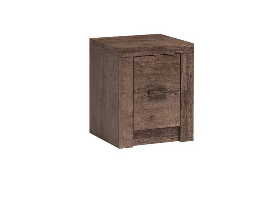 Bedside Table Serfeno 118 Dark ash image 1