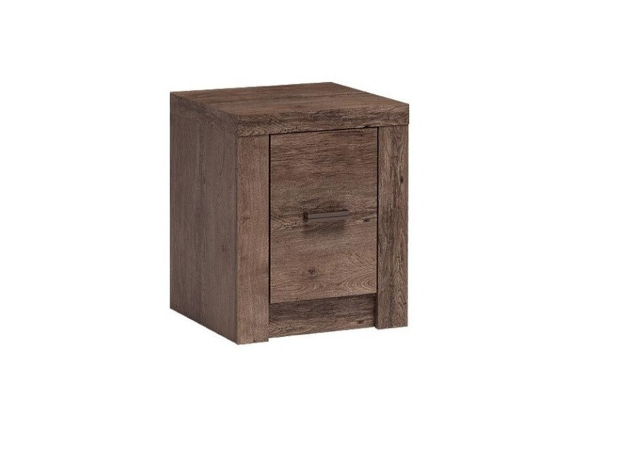 Bedside Table Serfeno 119 Dark Ash image 1