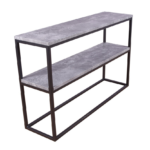 Console Table Dallas 2521 Concrete Black