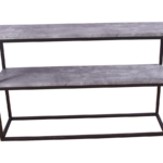 Console Table Dallas 2521 Concrete Black image 2