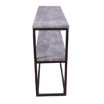 Console Table Dallas 2521 Concrete Black image 3