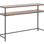 Console Table Norsica Sevferi 126 Wild Oak Black