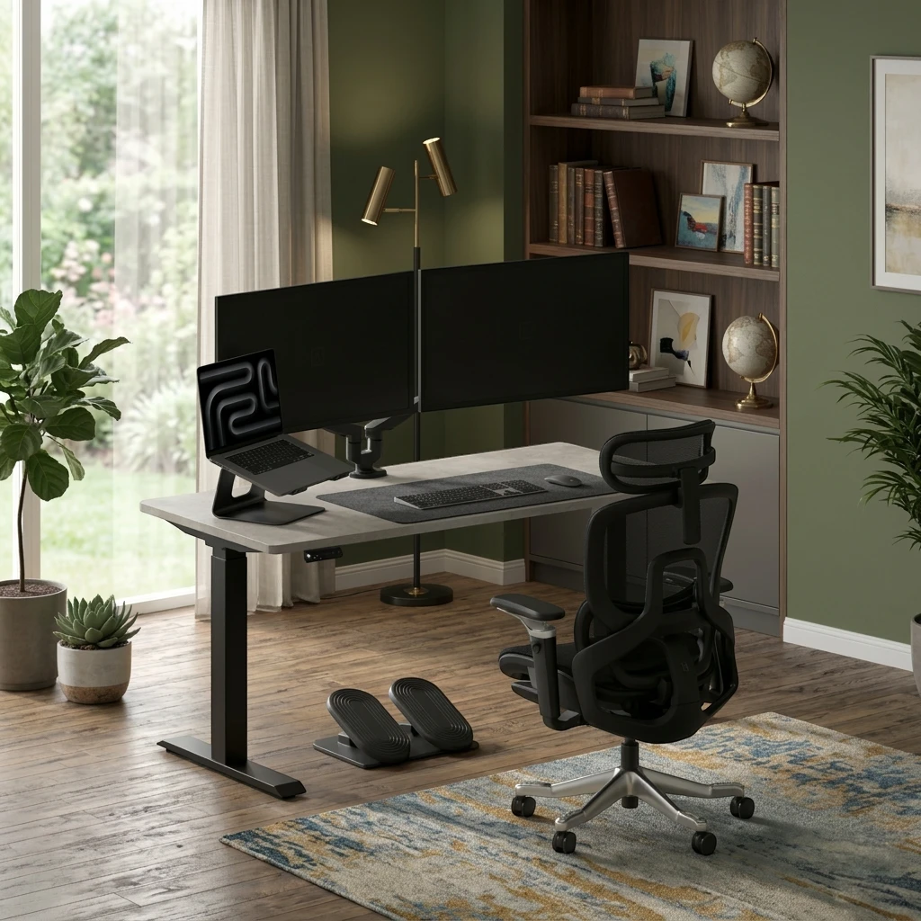 Ergonomic Footrest - Model C - product image 01