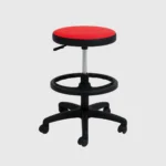 ROUND - Height-Adjustable Swivel Stool