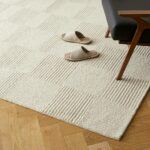Clyde 9 x 12 Wool Rug - Textured Ivory