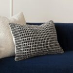 Ren Small Pillow - Black Weave