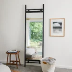 Beau Floor Mirror - Black