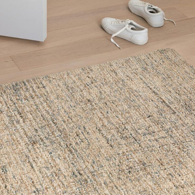 Loopi 8 x 10 Wool Rug - Pebble Sand