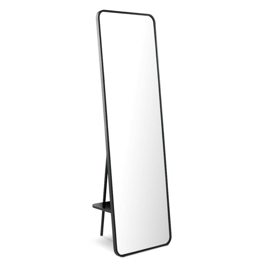 Obero Floor Mirror - Black photo 2