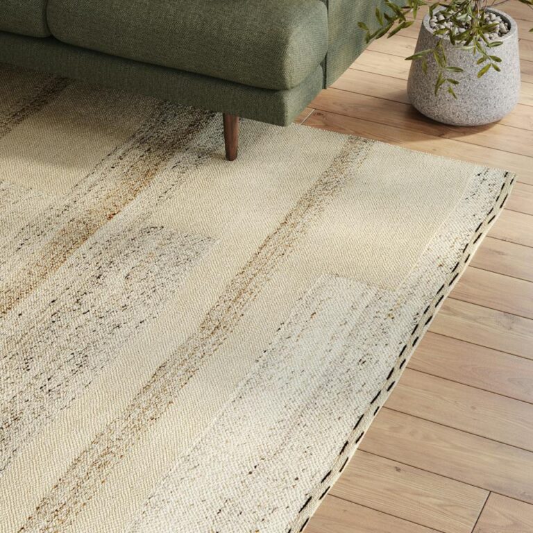 Riya 8 x 10 Performance Rug - Tonal Shapes