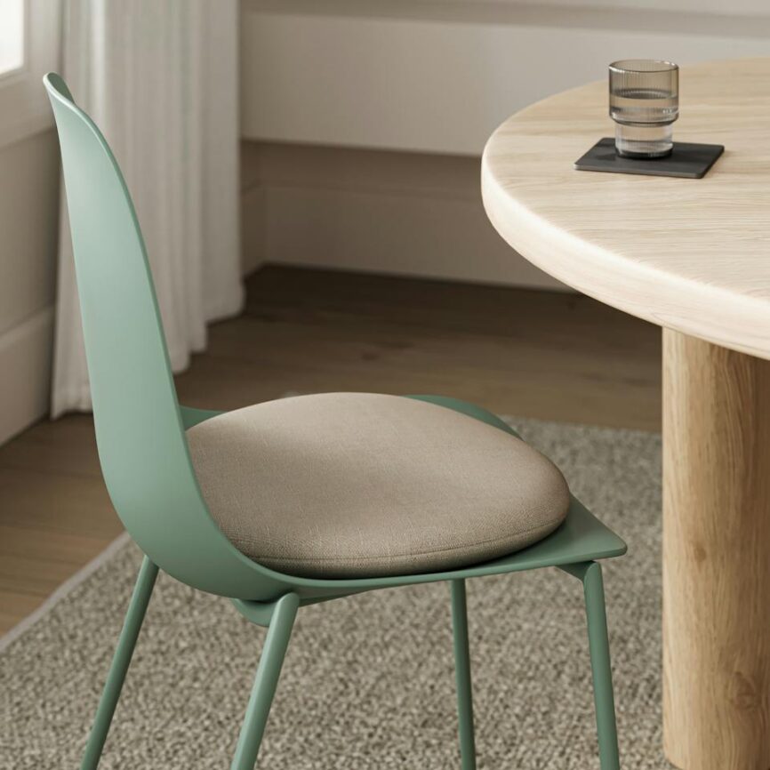 Wanda Round Seat Cushion - Welsh Taupe photo 1