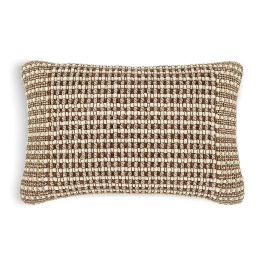 Ren Small Pillow - Brown Weave photo 2