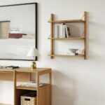 Stark 25" 3-Tier Shelving Unit - Oak photo 2