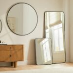 Mansfield Floor Mirror - Black photo 2