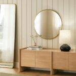Mansfield Small Round Wall Mirror - Brass photo 2