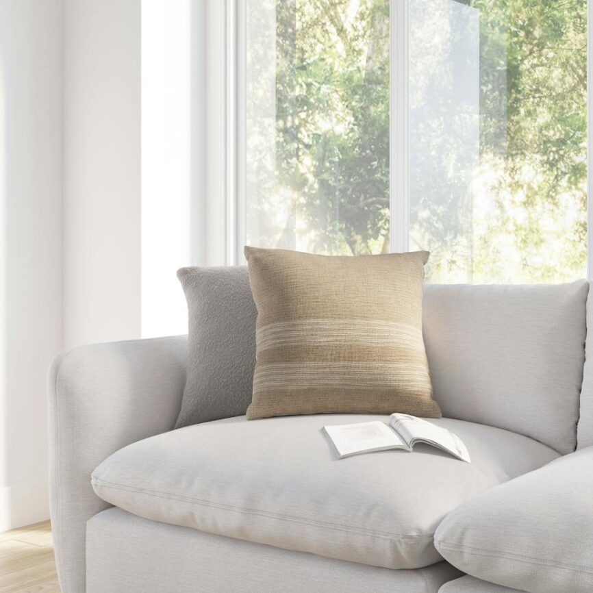 Mattie Pillow - Beige photo 2