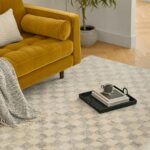 Murray 8 x 10 Wool Rug - Checkered Gray