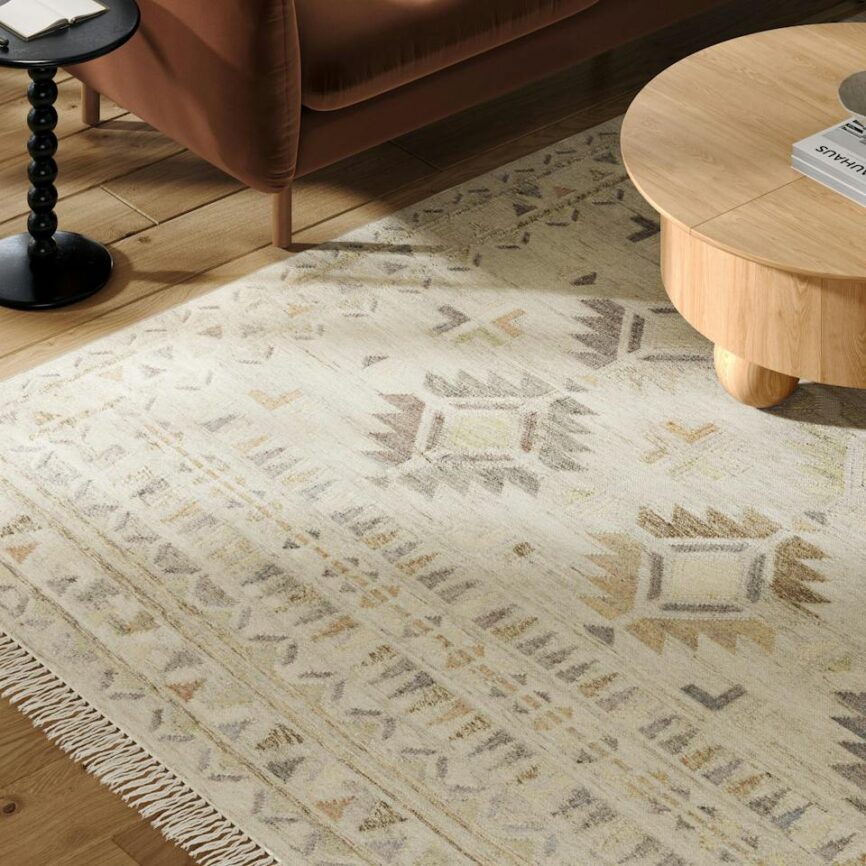Tida Rug 9 x 12 - Silver Etch photo 1