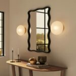 Alma Wall Mirror - Black photo 2