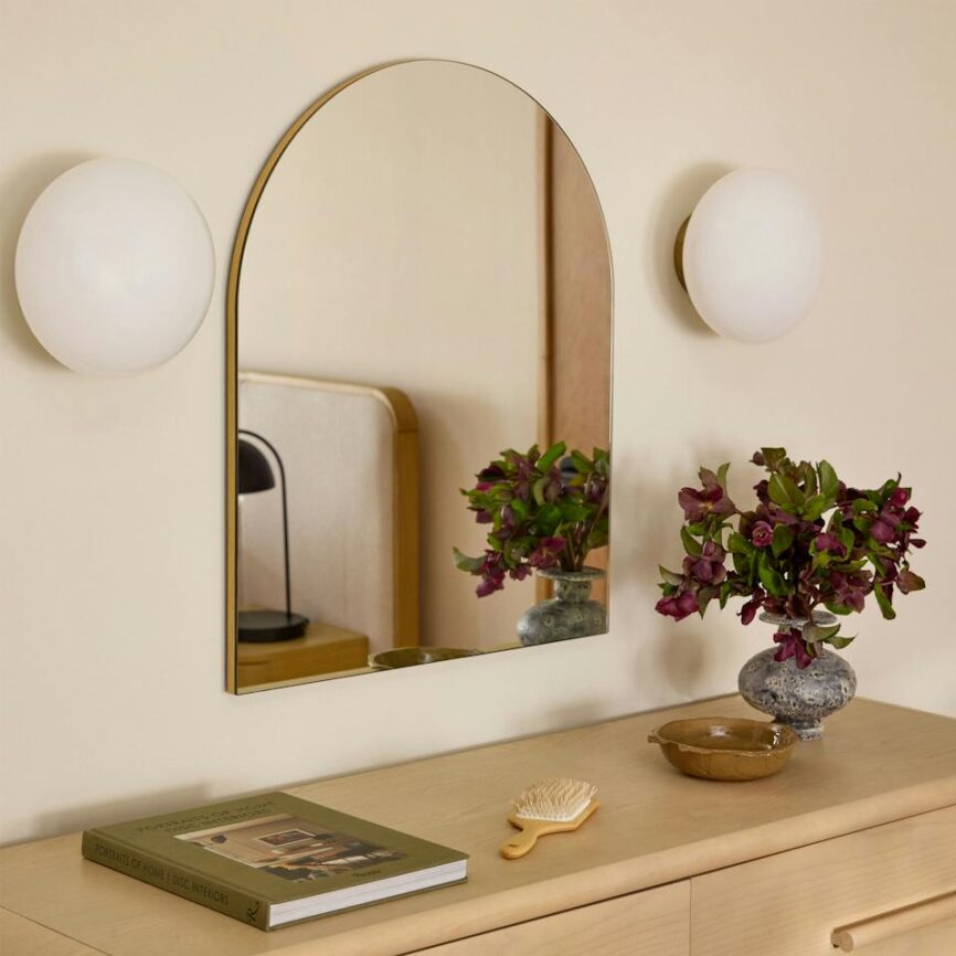 Williams Wall Mirror - Oak photo 1