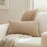 Gabriola Small Pillow - Sandstone Wool Bouclé