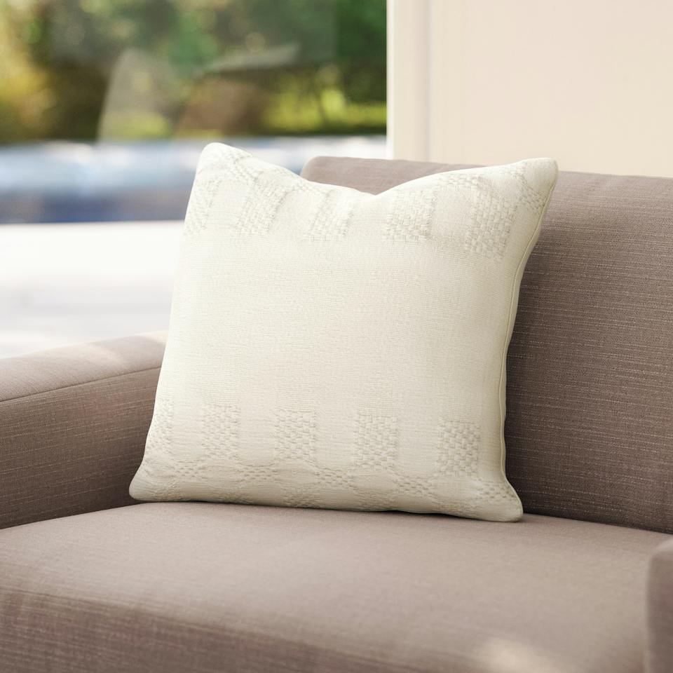 Eula Pillow - Woven Neutral photo 1