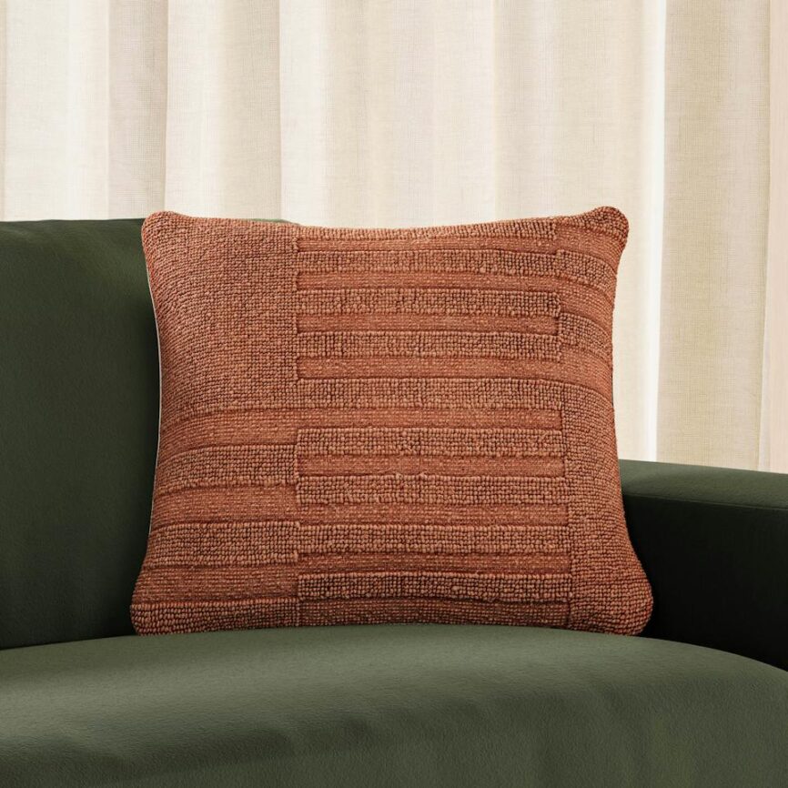 Lumi Pillow - Rust photo 1