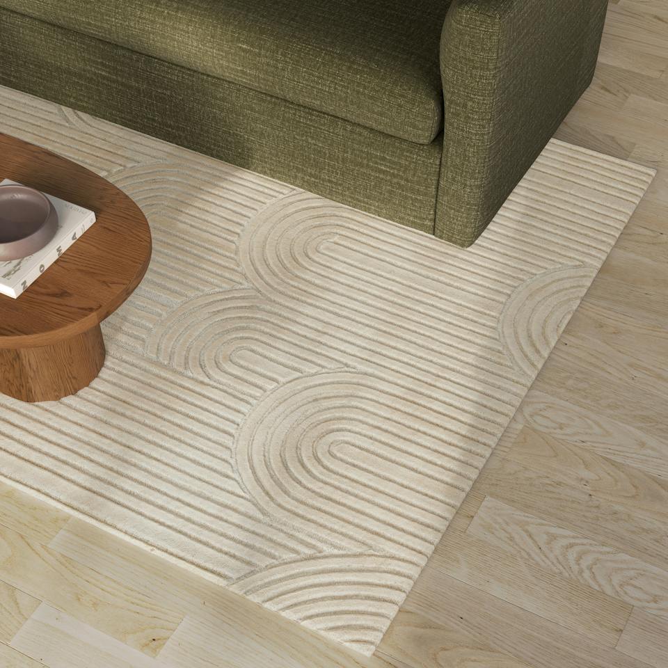 Clem 6 x 9 Wool Rug - Arch Cream