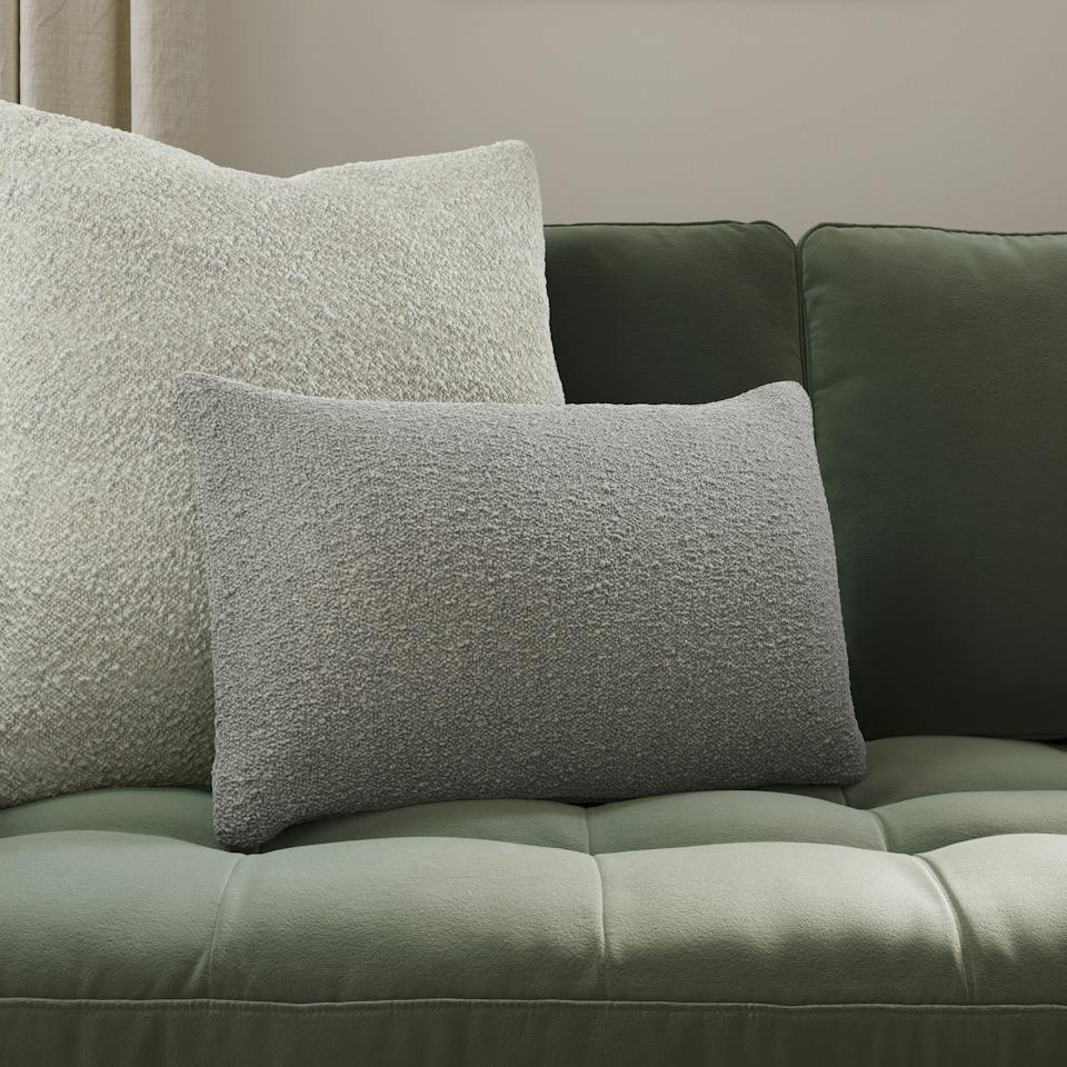 Gabriola Small Pillow - Dover Gray Bouclé photo 1